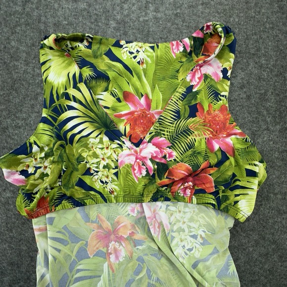 NWT Tommy‎ Bahama Paradise Perfect Midi Dress Maui Garden Navy Size Small - Picture 8 of 8